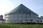 Biogasbehälter in Berlstedt